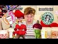 Ranking EVERY Christmas drink Starbucks vs Dunkin