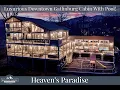 NEW Luxury Gatlinburg TN Cabin With Downtown Views Pool Playground 13 Fireplaces Huge Decks