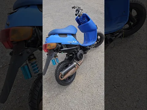 Yamaha Jog + Long Minarelli Swap: First Start!