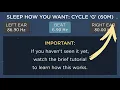 Sleep Cycle G (60 Minutes) - The Best Binaural Beats - Sleep How You Want