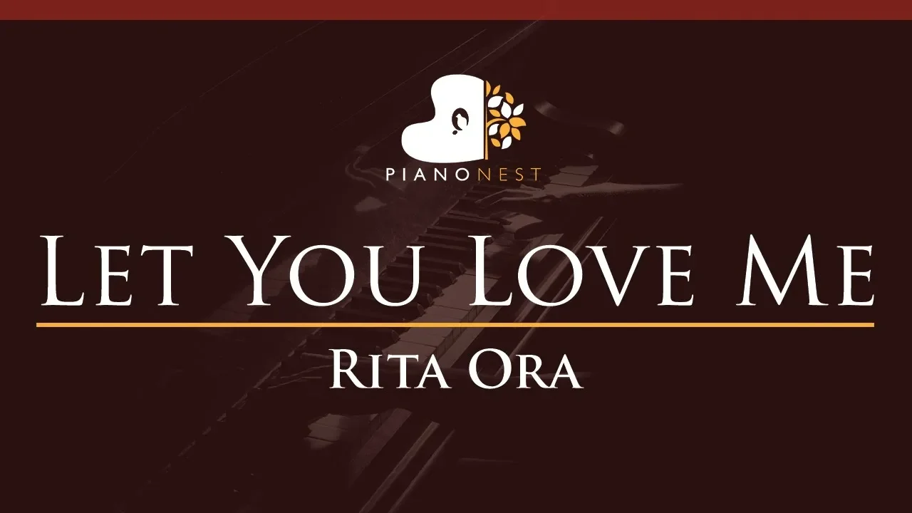 Rita Ora - Let You Love Me - HIGHER Key (Piano Karaoke / Sing Along)