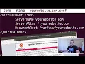 Host FREE website Home 3 - Configure multiple Apache2 sites