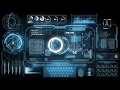 Spaceship HUD Dashboard In 4K Stock Motion Graphics