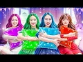 Download Lagu ¡Chicas Esmeralda, Rubí, Diamante Y Zafiro En Una Fiesta De Pijamas! Diamante Es Un Ladrón!