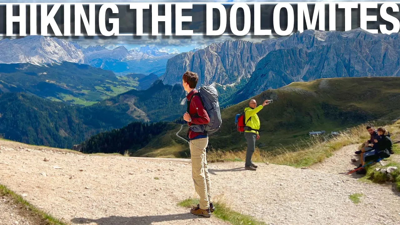 🇮🇹 Dolomites Hike - Walk to Rifugio Genova / Schlüterhütte from Forcela del Pütia - City Walks 4K