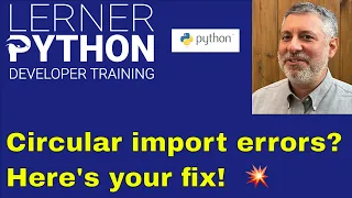 Understanding and avoiding circular modular imports in Python