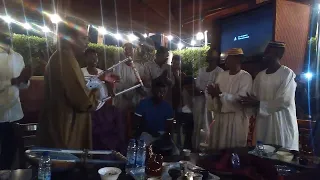 الحبيب البرصه قالو كريمه فيها قطر جلسة فندق البرنس الخرطوم قاردن سيتي 