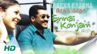 ennai konjam video song kaakha kaakha songs suriya jyothika gautham menon harris jayaraj