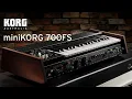 Download Lagu KORG: miniKORG 700FS Synthesizer Sounds Demo