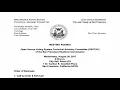August 30 2017 Open Source Voting System Technical Advisory Committee only