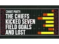 CHART PARTY THE CHIEFS KICKED SEVEN FIELD GOALS AND LOST