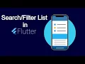 How to Search List from API in Flutter Flutter Search Example
