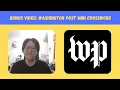 Washington Post Mini Crossword November 15 2025