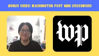 Washington Post Mini Crossword November 15 2025