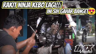 rakit kembali ninja kebo dengan tampilan super gahar 