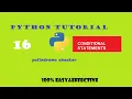 PYTHON TUTORIAL PROGRAM-16 PALINDROME CHECKER