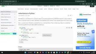 Inheritance in Python Single Multilevel Multiple Hierarchical Inheritance Python Course