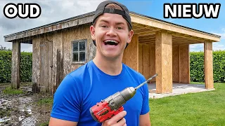 Ik Verbouw Mijn Vader's Tuinhuis Tot €20.000 Mancave!