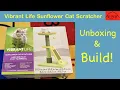 Vibrant Life Sunflower Cat Scratcher Unboxing and Assembly