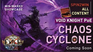 Void Knight in PoE Chaos Cyclone Spin2Win ALL CONTENT All-rounded B i S Build 3 26
