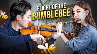 Download Violin VS Flute [Flight of the Bumblebee] 🐝 ft. Ray Chen MP3