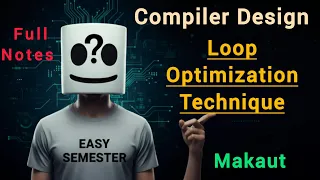 Loop Optimization Technique in Compiler Design Easy Semester