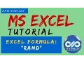 How to use RAND Function in MS Excel