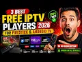 3 Best Free IPTV Players for Firestick Android TV Google TV in 2026