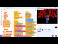 Create simple galaxy game in scratch 3 rocket game with planets coding