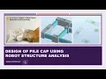 Design of Pile cap using Robot Structure Analysis