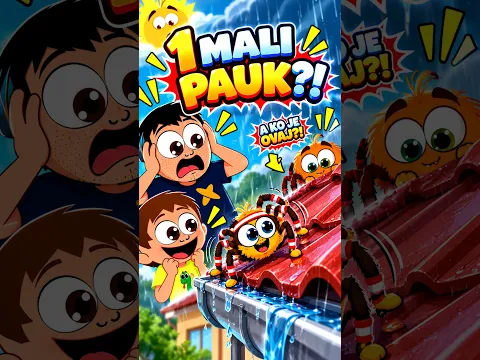 1 MALI PAUK?! 🕷️ A KO JE OVAJ NA KRAJU?! 😂 | ITSY BITSY SPIDER  #Shorts
