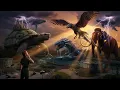Giant Fantasy Creatures Zoo Tour 4K AI Cinematic Experience 2026
