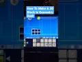 How To Make A 3D Block In Geometry Dash