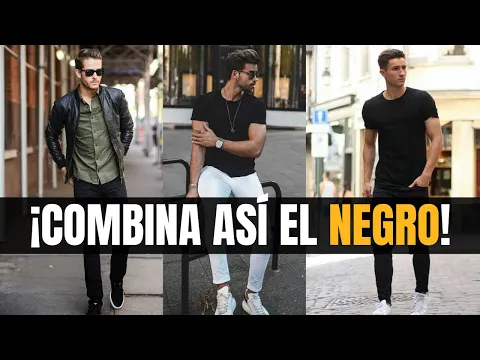 Download MP3 Cómo combinar el NEGRO al vestir - ¡Úsalo con estos COLORES!