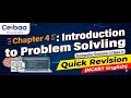Chapter 4 Introduction to Problem Solving Computer Science Quick Revision NCERT English Class 11