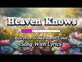 Heaven Knows – Rick Price & Morissette | Cover Version
