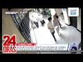Lagu Pagpunta ni Rep. Leviste sa opisina ni Cabral at pag-uusap pa nila, nakuhanan ng CCTV | 24 Oras