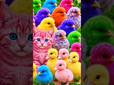 Tangkap Ayam Lucu, ayam warna warni, ayam rainbow, kelinci lucu, bebek lucu, ikan koi, Hewan Lucu