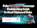 Cyber Security News A Fake CAPTCHA Leverage Pastejacking Script To Steal Clipboard Data
