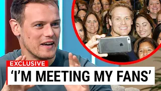 Download Sam Heughan REVEALS Where He His MEETING His Fans.. MP3