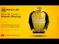 How to make a Hoodie Mockup Photoshop Mockup Tutorial