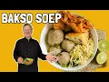 Hoe maak je Indonesische Bakso Soep? (Soep met Indonesische gehaktballen recept)