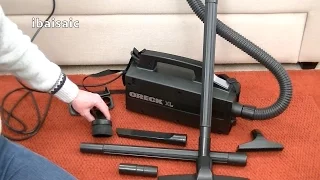 Oreck XL Compact Canister Vacuum Unboxing First Look