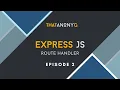 ExpressJS Tutorial - EP 2
