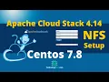 How To Private Cloud Setup Step By Step - Apache Cloud Stack NFS Server Setup