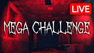 It's FINALLY time for a New Mega Challenge in Phasmophobia! - LIVE 🔴