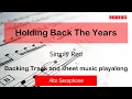 Lagu Simply Red Holding Back The Years Alto Sax Backing Track and Sheet Music