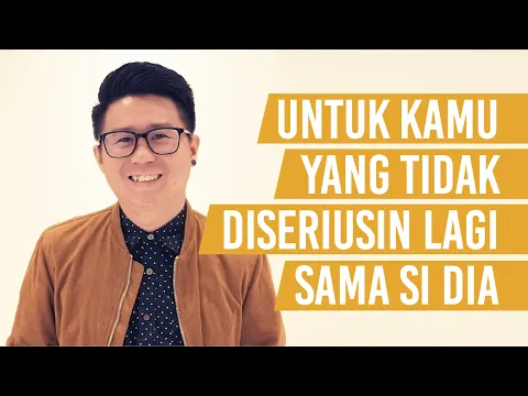 Download MP3 Solusi Untuk Kamu Yang Tidak Diseriusin Lagi Sama Si Dia