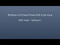 Download Lagu Building a GUI based PowerShell script using FREE Tools – Method 1