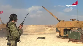 ضابطات الجيش التركي مهام فاعلة على جبهة غصن الزيتون تقرير حسنى سليمان 